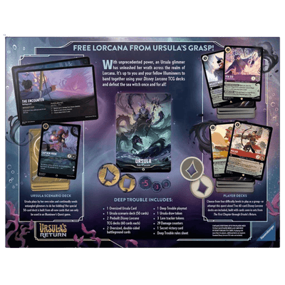 Disney Lorcana TCG: Ursula's Return - Illumineer's Quest (Deep Trouble)