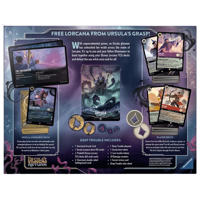 Disney Lorcana TCG: Ursula's Return - Illumineer's Quest (Deep Trouble)