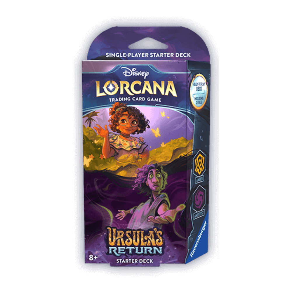 Disney Lorcana TCG: Ursula's Return - Starter Deck (Amber & Amethyst)