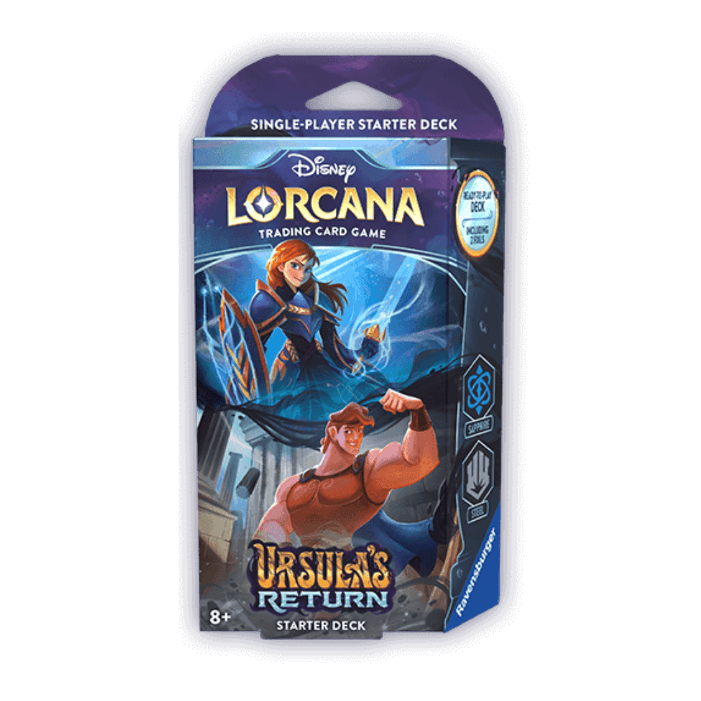 Disney Lorcana TCG: Ursula's Return - Starter Deck (Sapphire & Steel)