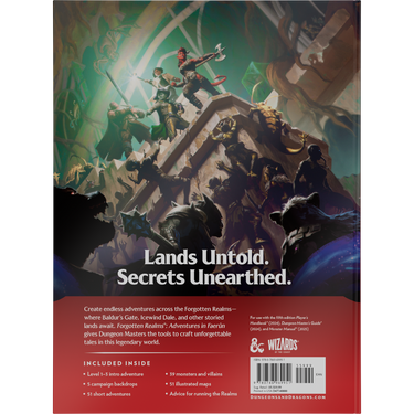 Dungeons & Dragons RPG: Forgotten Realms - Adventures in Faerun