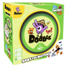 Children's game Dobble Animals by Zygomatic featuring colorful animal cards and game components on a table.