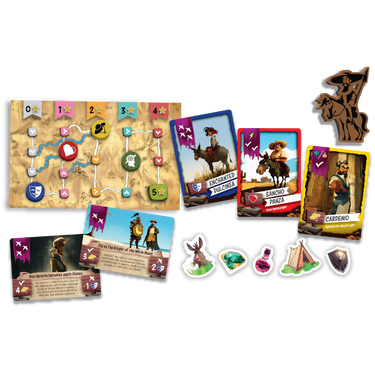 Don Quixote: The Ingenious Hidalgo - Thirsty Meeples