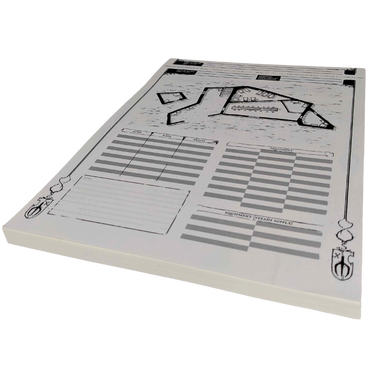Doomsong RPG: Pad of Guild/Character Sheets