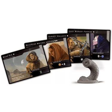 Dune: Imperium – Uprising strategy game box by Dire Wolf featuring detailed artwork on the front.