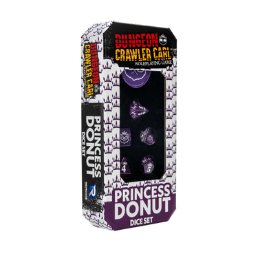 Dungeon Crawler Carl RPG: Princess Donut Dice Set (PRE-ORDER)