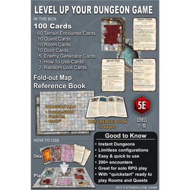 Dungeon Designer's Deck - Thirsty Meeples