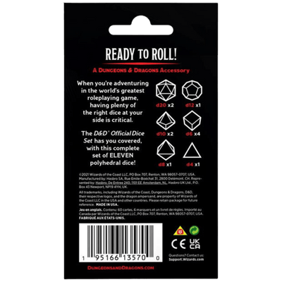 Dungeons & Dragons Official Dice Set