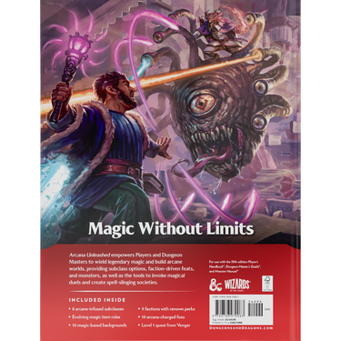Dungeons & Dragons RPG: Arcana Unleashed (PRE-ORDER)