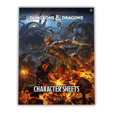 Dungeons & Dragons RPG: Character Sheets 2024