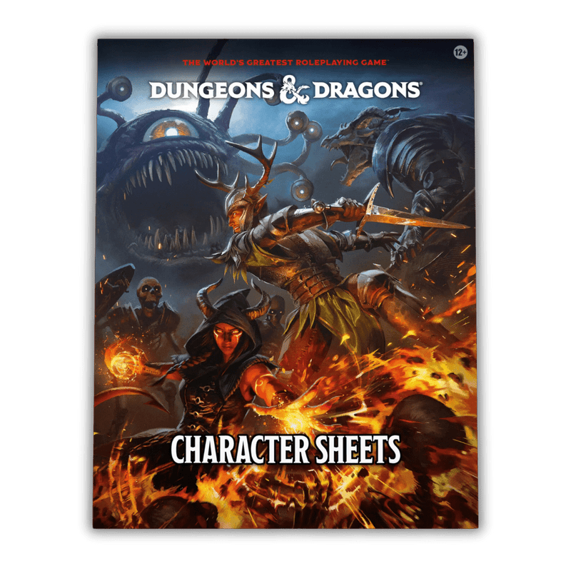Dungeons & Dragons RPG: Character Sheets 2024 (PRE-ORDER)