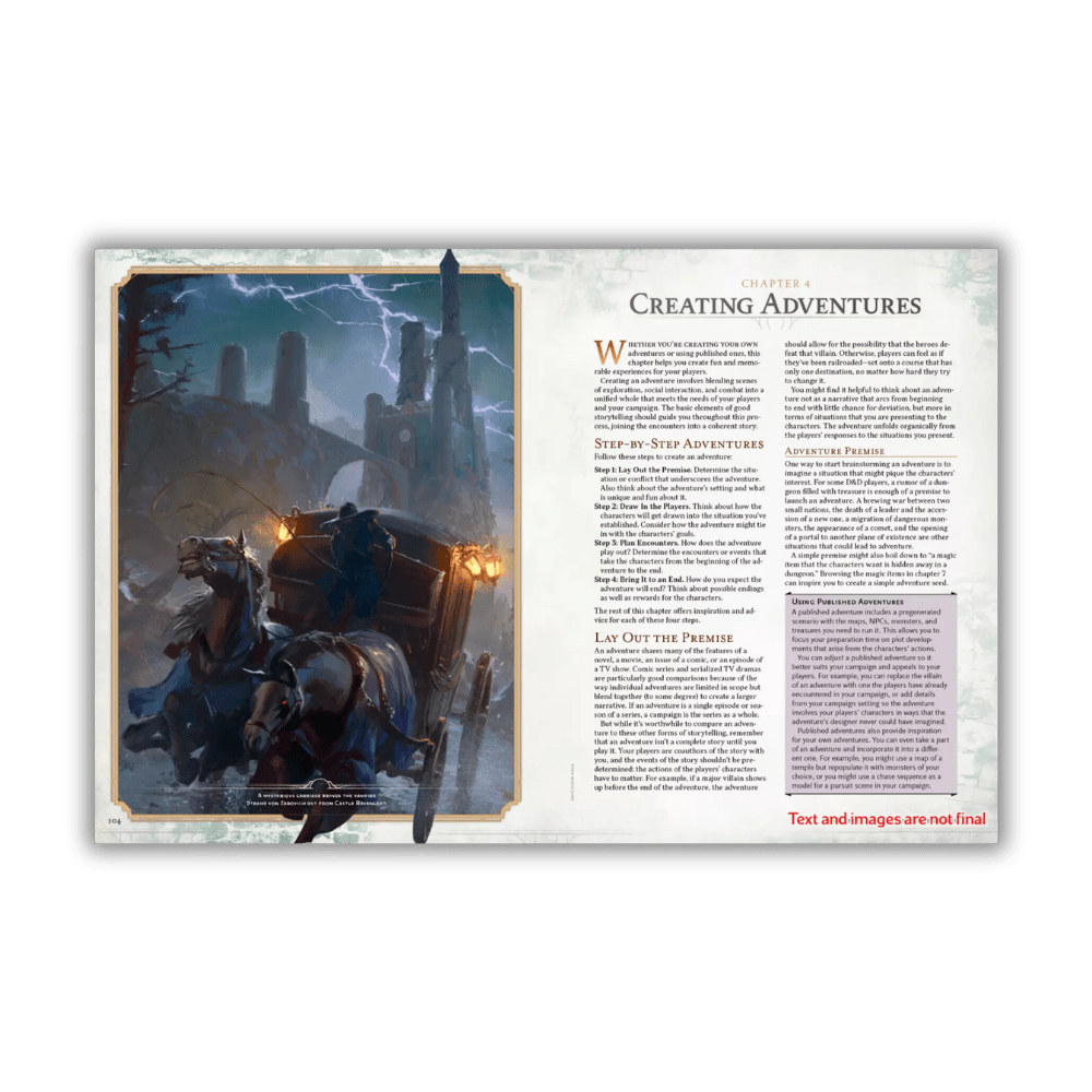 Dnd Rpg Dungeons & Dragons RPG: Dungeon Masters Guide 2024 – Thirsty Meeples