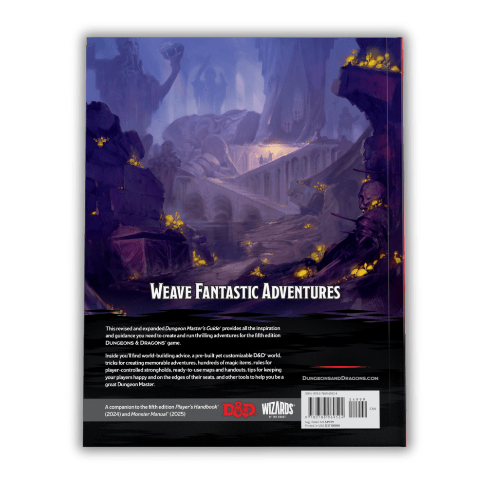 Dnd Rpg Dungeons & Dragons RPG: Dungeon Masters Guide 2024 – Thirsty Meeples