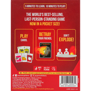 Exploding Kittens: Grab & Game