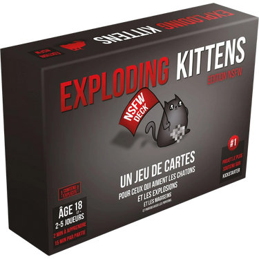 Exploding Kittens: NSFW Deck - Thirsty Meeples