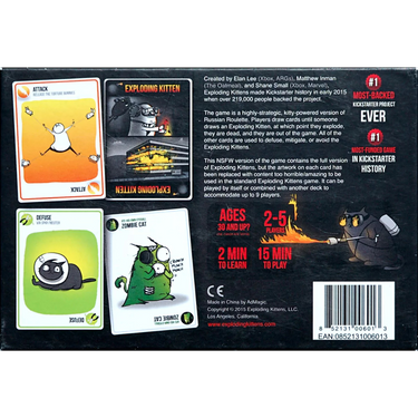 Exploding Kittens: NSFW Deck - Thirsty Meeples