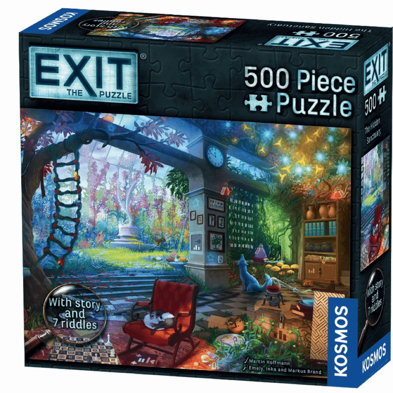 EXIT Puzzle: The Hidden Sanctuary (500 Pieces) (PRE-ORDER)