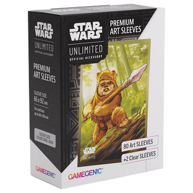 Star Wars: Unlimited Premium Art Sleeves (Wicket) — view 4