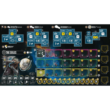 Eclipse: Second Dawn for the Galaxy – Outcasts - Thirsty Meeples