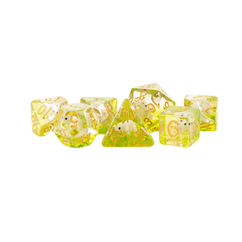 Elephant Dice 16mm Resin Poly Dice Set