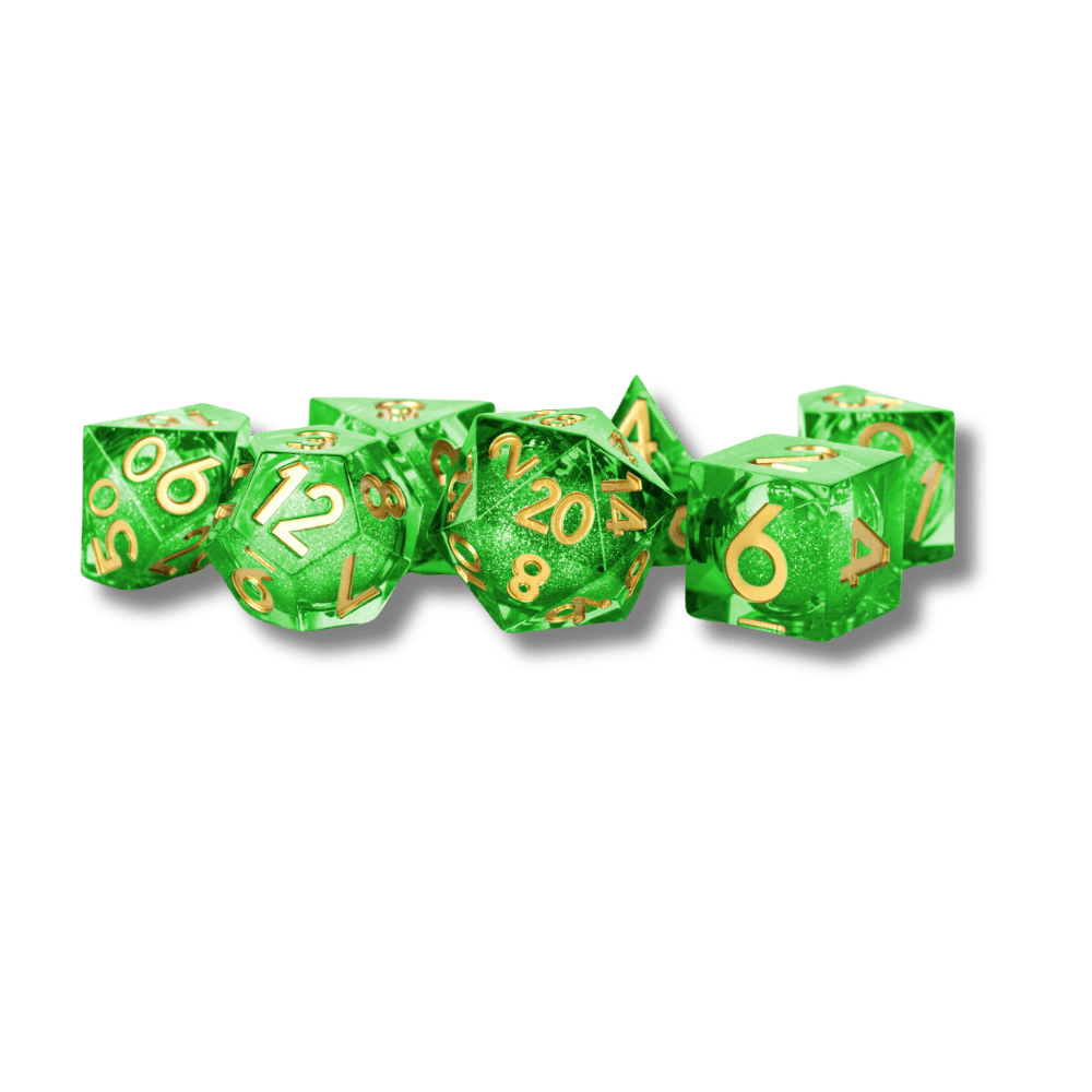 Elixir Liquid Core Dice Set: Aegis of Hope