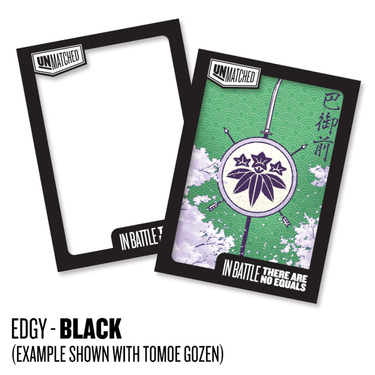 Unmatched: Card Sleeves - Edgy Black