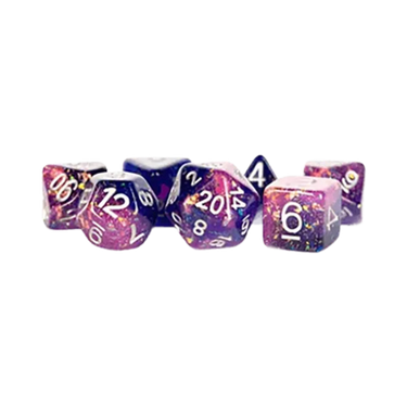 Eternal Dice Set: Purple/Blue Resin (PRE-ORDER)