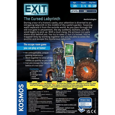 EXIT: The Cursed Labyrinth - Thirsty Meeples