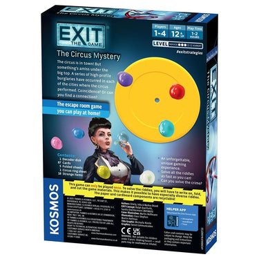 EXIT: The Circus Mystery - Thirsty Meeples