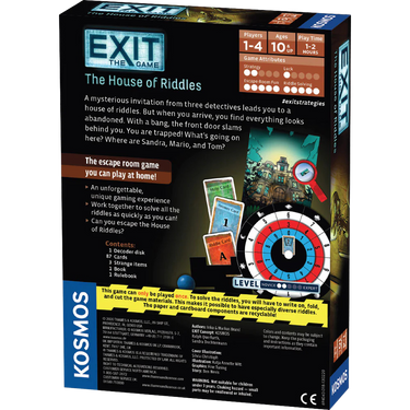 EXIT: The House of Riddles - Thirsty Meeples