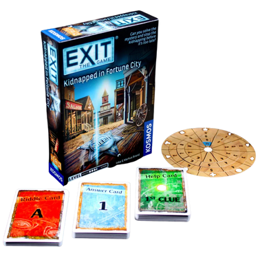 EXIT: Kidnapped in Fortune City - Thirsty Meeples