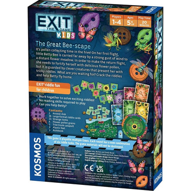 EXIT KIDS: The Great Bee-scape - Thirsty Meeples