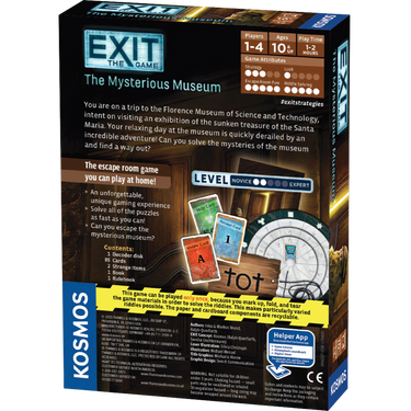 EXIT: The Mysterious Museum - Thirsty Meeples