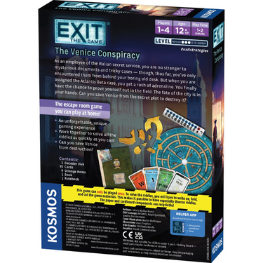 EXIT: The Venice Conspiracy - Thirsty Meeples
