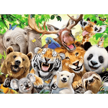 Exotic Animals Selfie