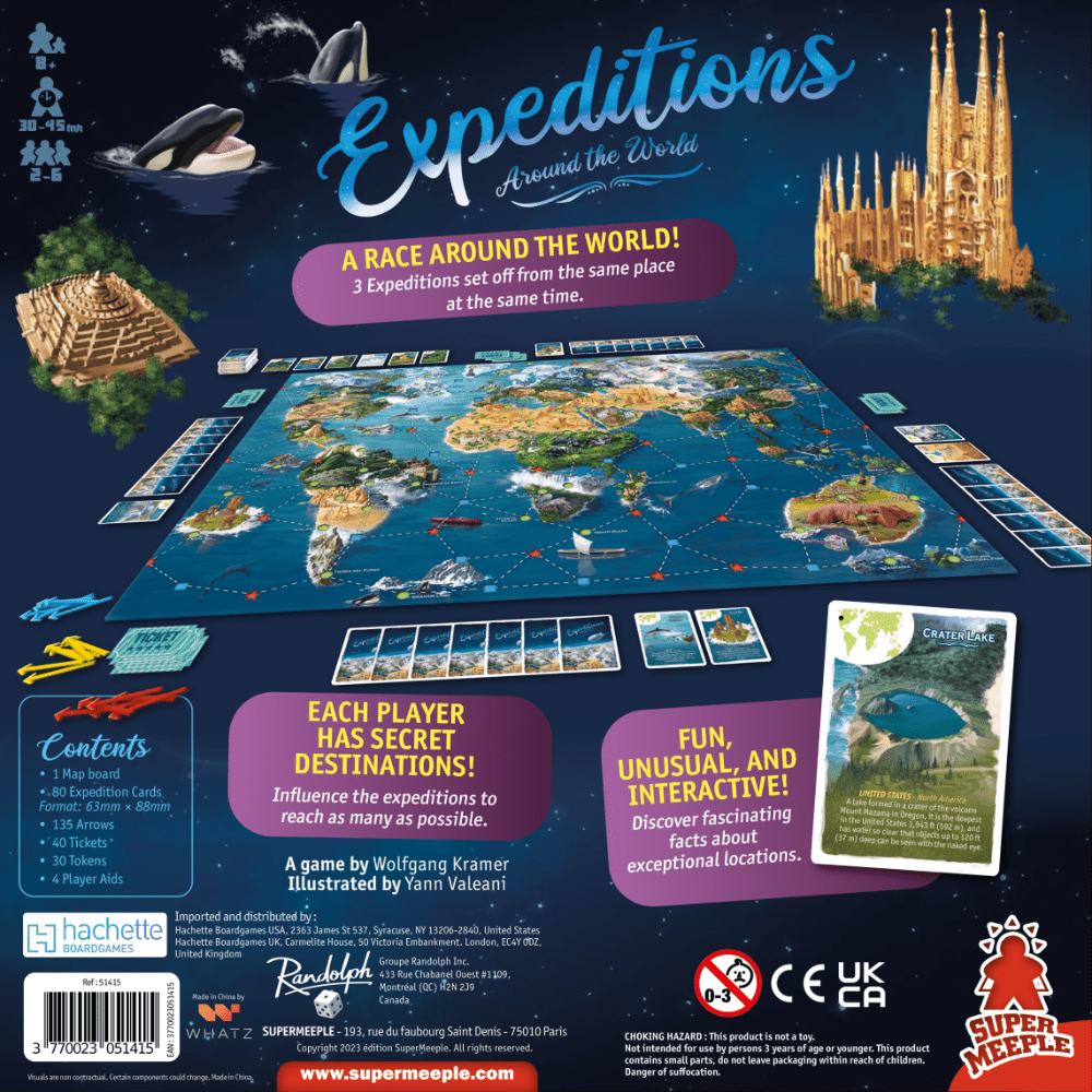 Expeditions: Around the World - Thirsty Meeples