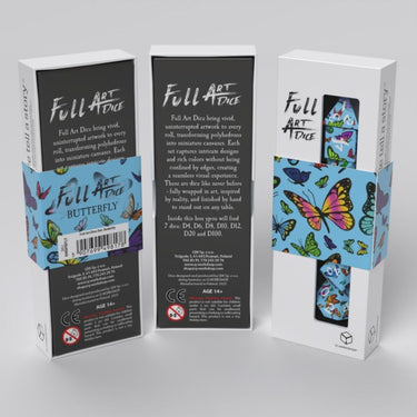Full Art Dice Set: Butterfly