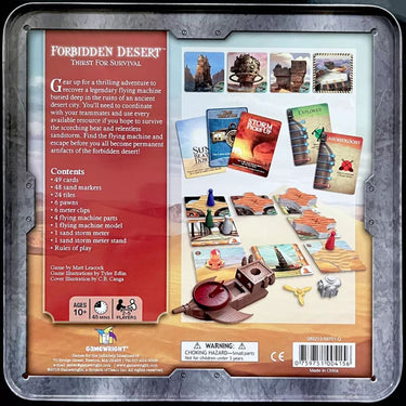 Forbidden Desert - Thirsty Meeples