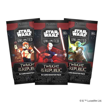 Star Wars: Unlimited - Twilight of the Republic Booster Display (24 Packs) (PRE-ORDER)