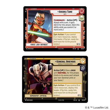 Star Wars: Unlimited - Twilight of the Republic Two-Player Starter