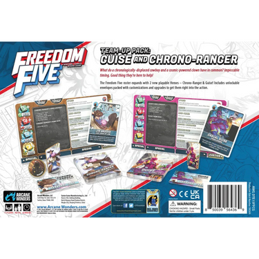 Freedom Five: Team-up Pack - Guise and Chrono-Ranger - Thirsty Meeples