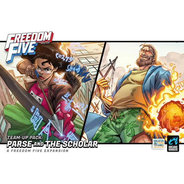 Freedom Five: Team-up Pack - Parse and the Scholar