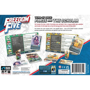 Freedom Five: Team-up Pack - Parse and the Scholar