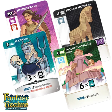 Fantasy Realms: Greek Legends (PRE-ORDER) - Thirsty Meeples