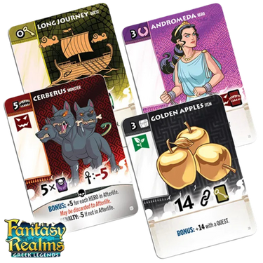 Fantasy Realms: Greek Legends (PRE-ORDER) - Thirsty Meeples