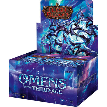 Flesh And Blood TCG: Omens of the Third Age Booster Box (24 packs) (PRE-ORDER)