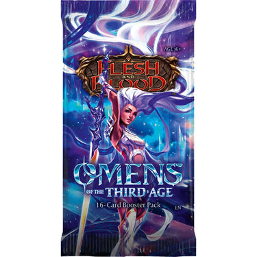 Flesh And Blood TCG: Omens of the Third Age Booster Pack (PR-ORDER)