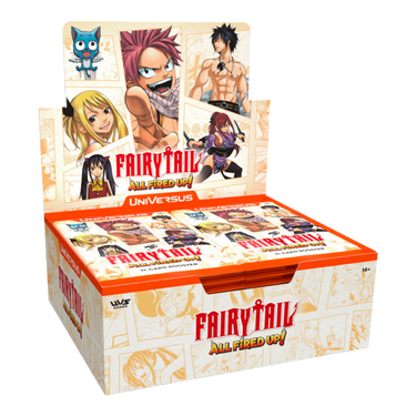 UniVersus CCG: Fairy Tail - All Fired Up! Booster Box (24 Packs) (PRE-ORDER)