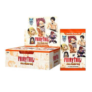 UniVersus CCG: Fairy Tail - All Fired Up! Booster Box (24 Packs) (PRE-ORDER)
