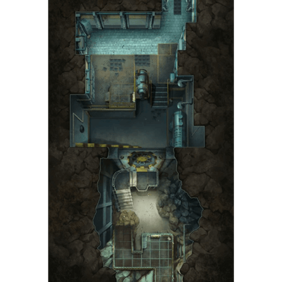 Fallout RPG: Map Pack 1 - Vault